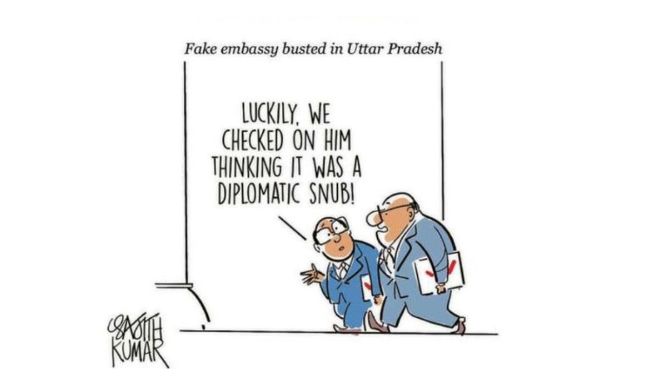 DH Toon | Fake diplomacy