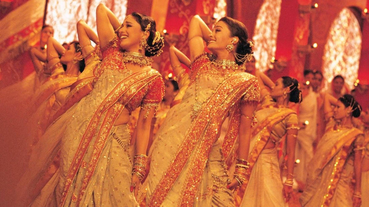 Madhuri Dixit and Aishwarya Rai in Devdas.