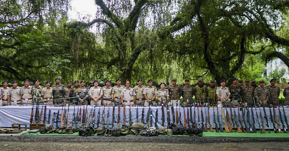 Manipur Crackdown: 90 Firearms, 728 Rounds of Ammo Seized in Valley-Wide Ops