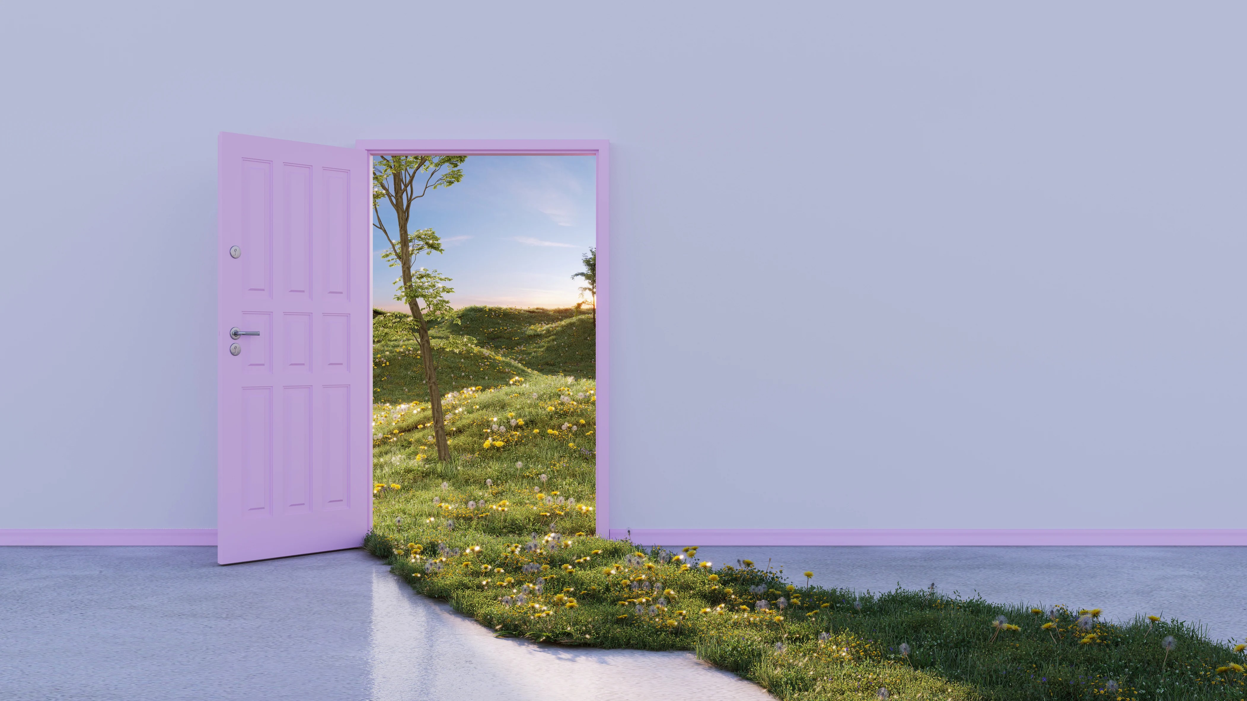 A secret door...