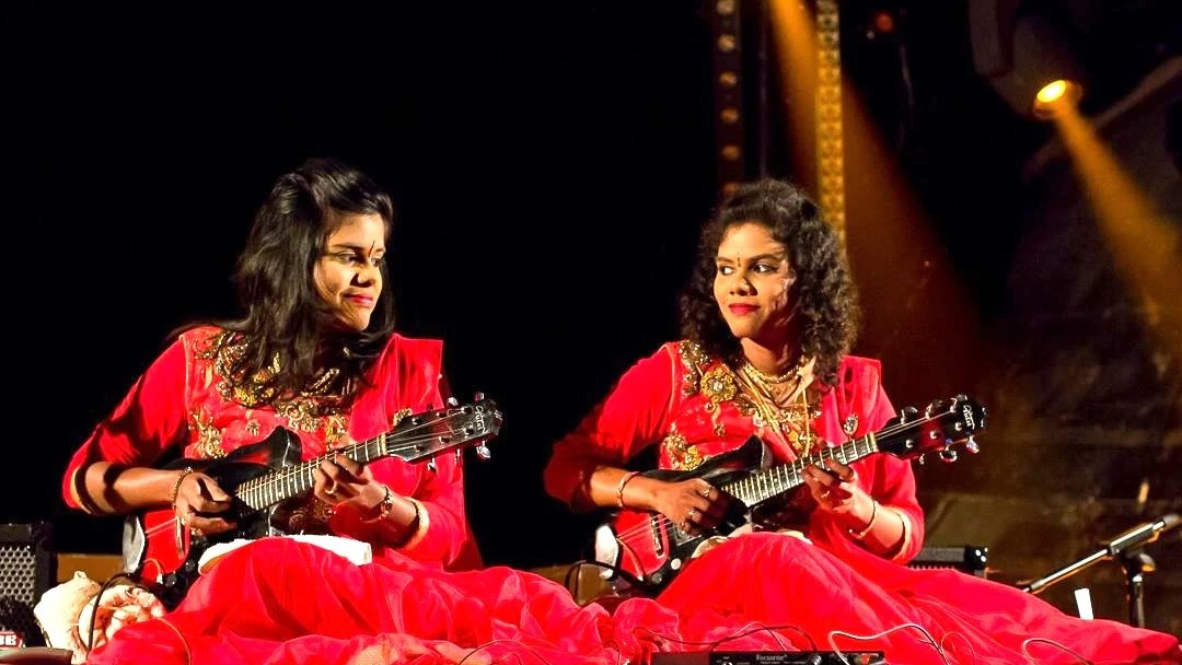 This sister duo plays Karnatik music on mandolin