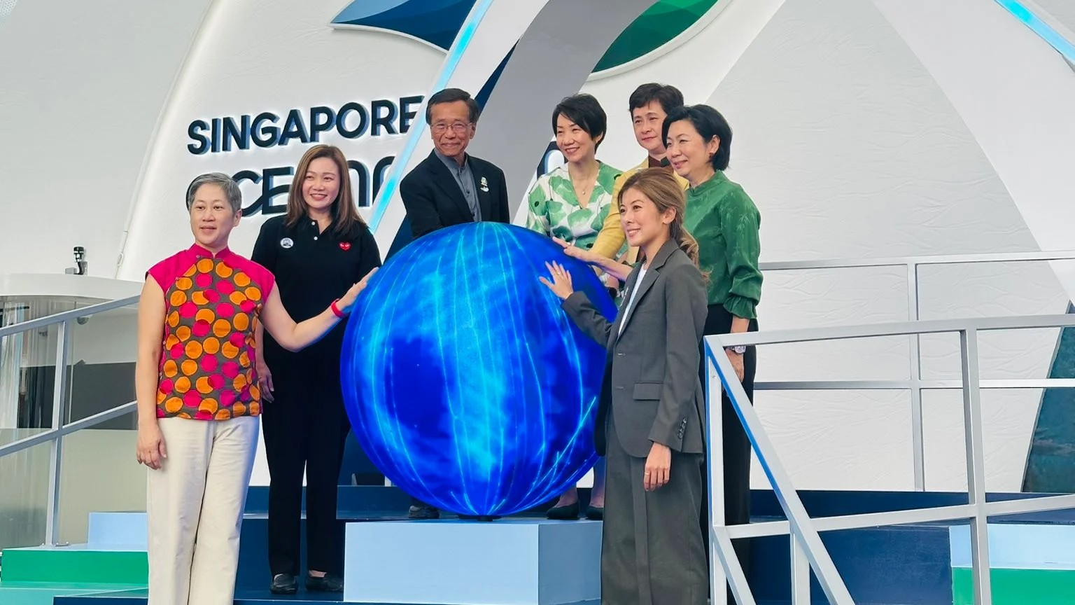 With over 40,000 species, Singapore opens oceanarium at Sentosa island to showcase underwater life