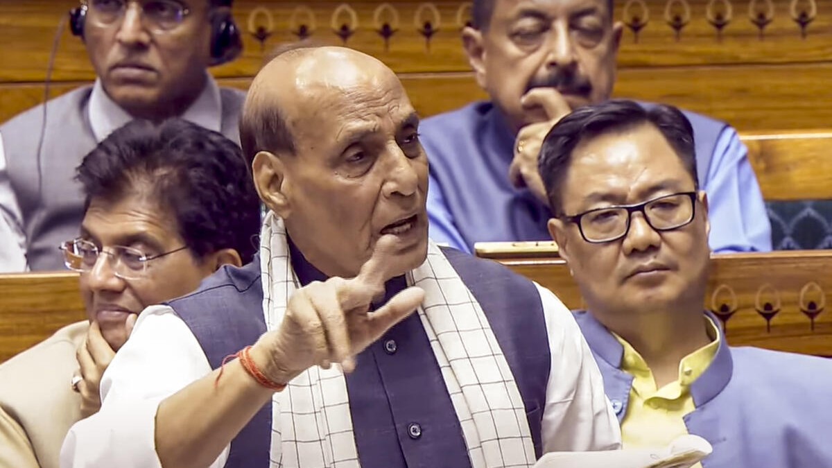 Navy was ready to attack Pak bases from sea to land during Opertaion Sindoor, says Rajnath