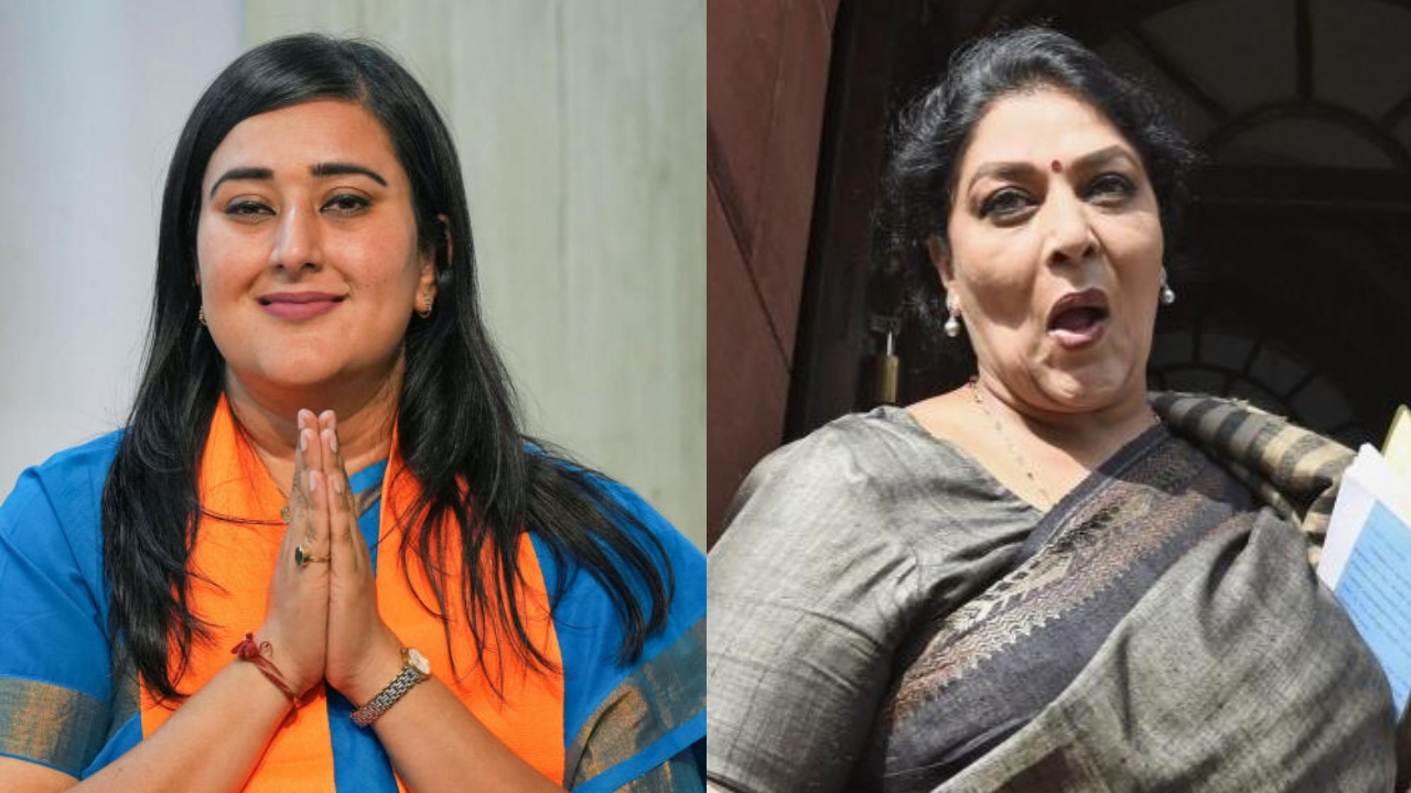 Bansuri Swaraj, Renuka Chowdhury slam cleric's remarks on Dimple Yadav