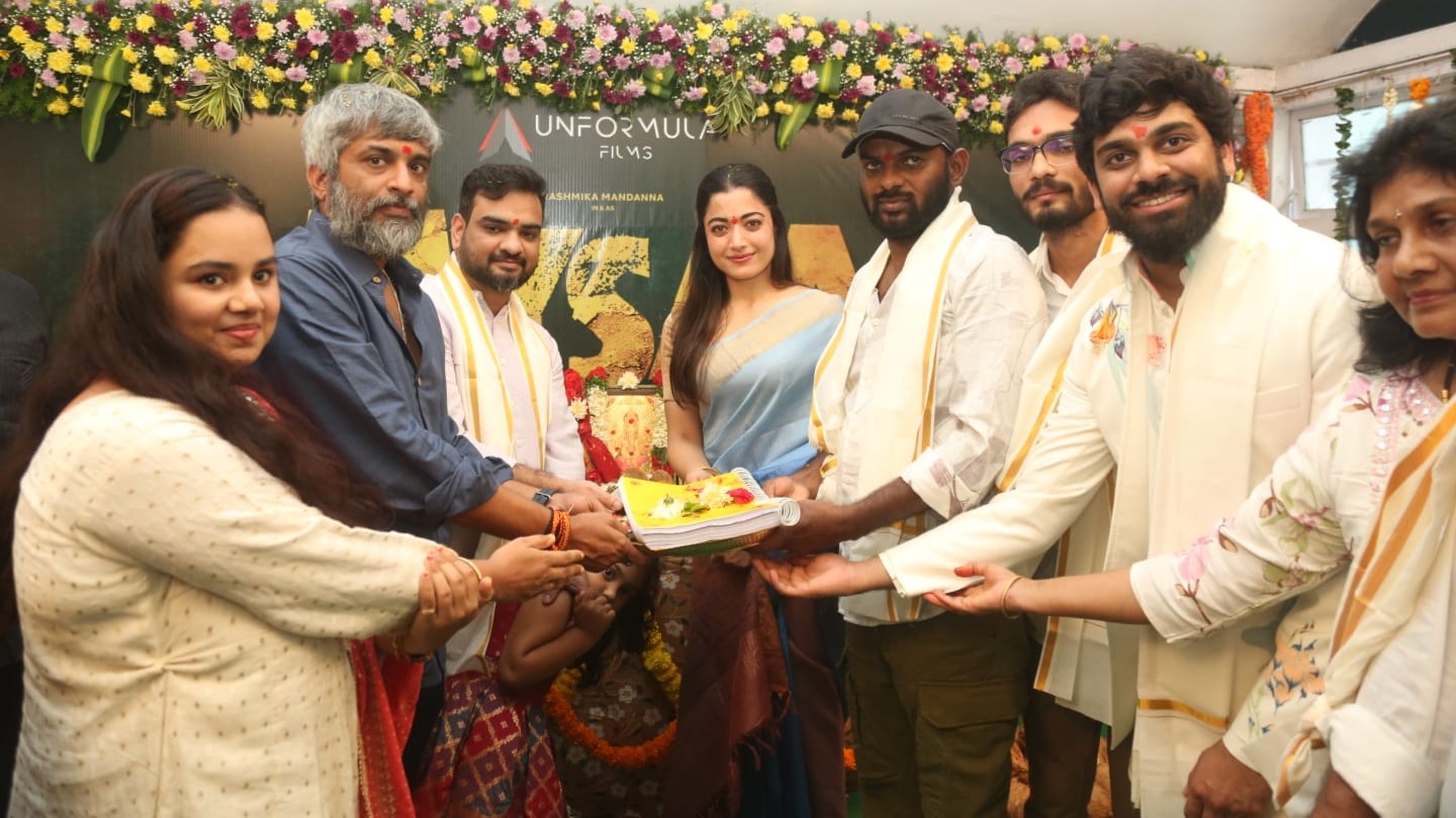 Rashmika Mandanna’s new film ‘Mysaa’ starts rolling after grand muhurat puja