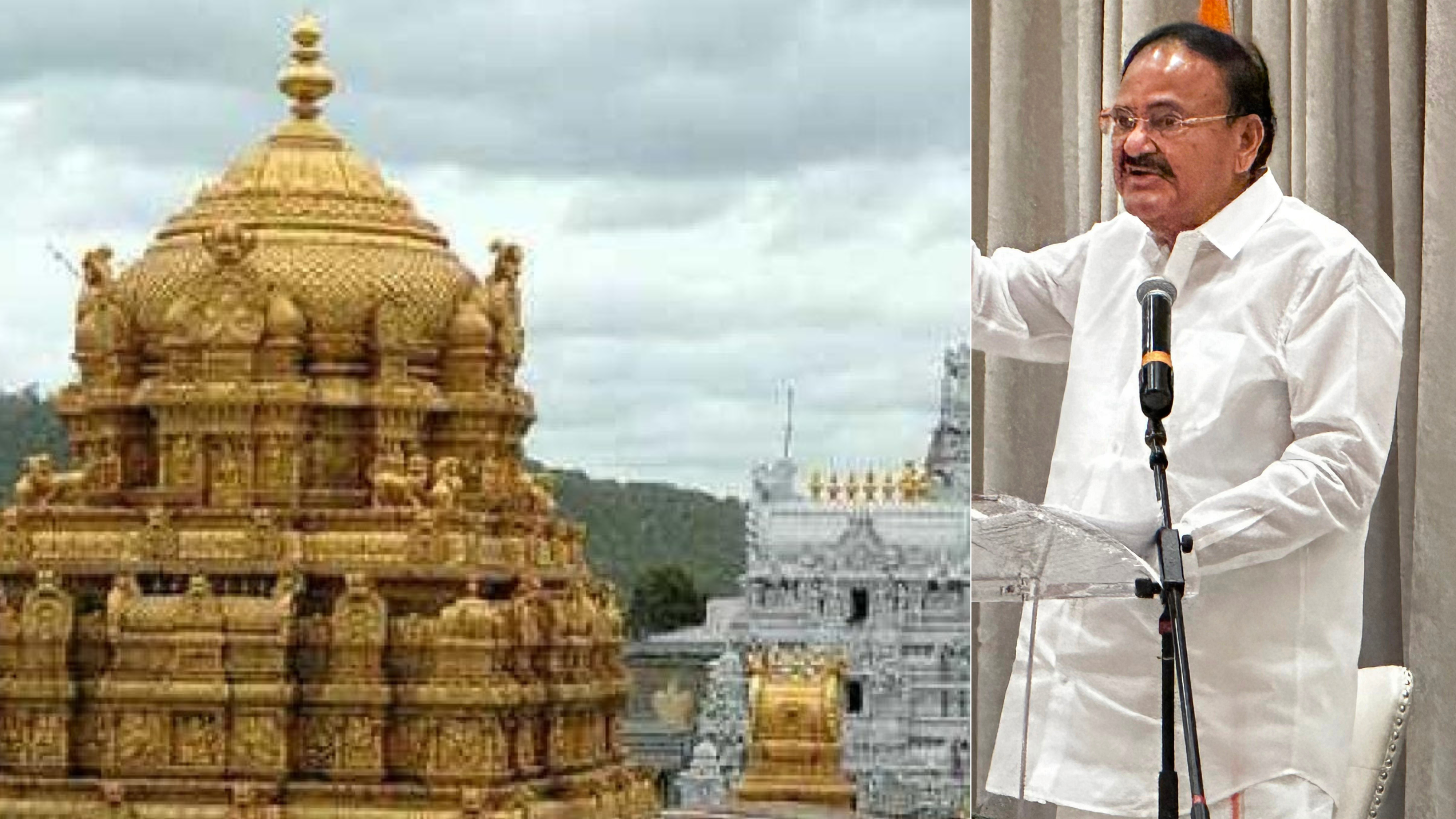 Former VP Venkaiah Naidu has a request for VIPs visiting Tirumala's Sri Venkateswara temple