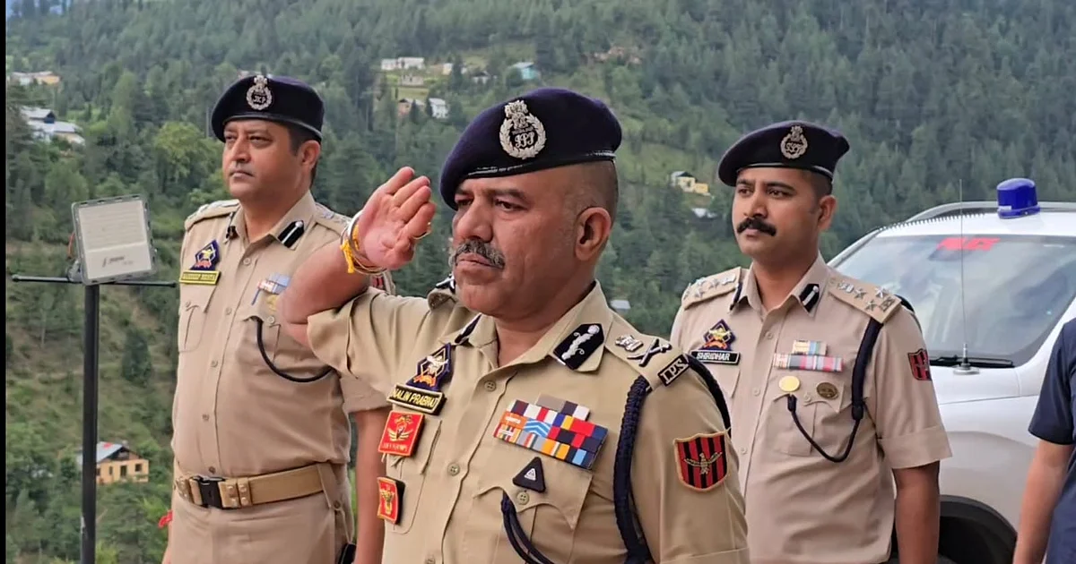 J&K Police Committed to Justice, Guided by LG’s Mantra: DGP Nalin Prabhat