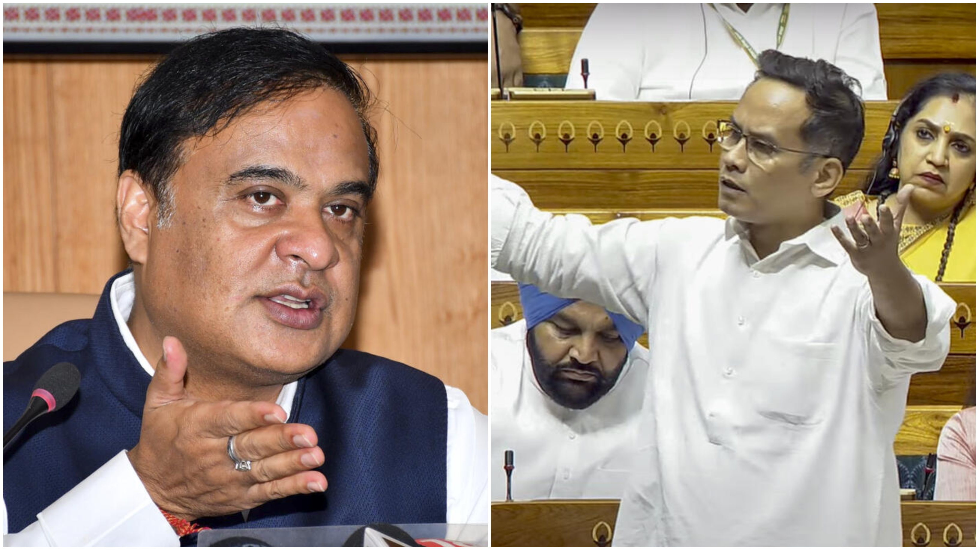 Gogoi's Parliament speech proves he acts on behalf of Pakistan: Himanta