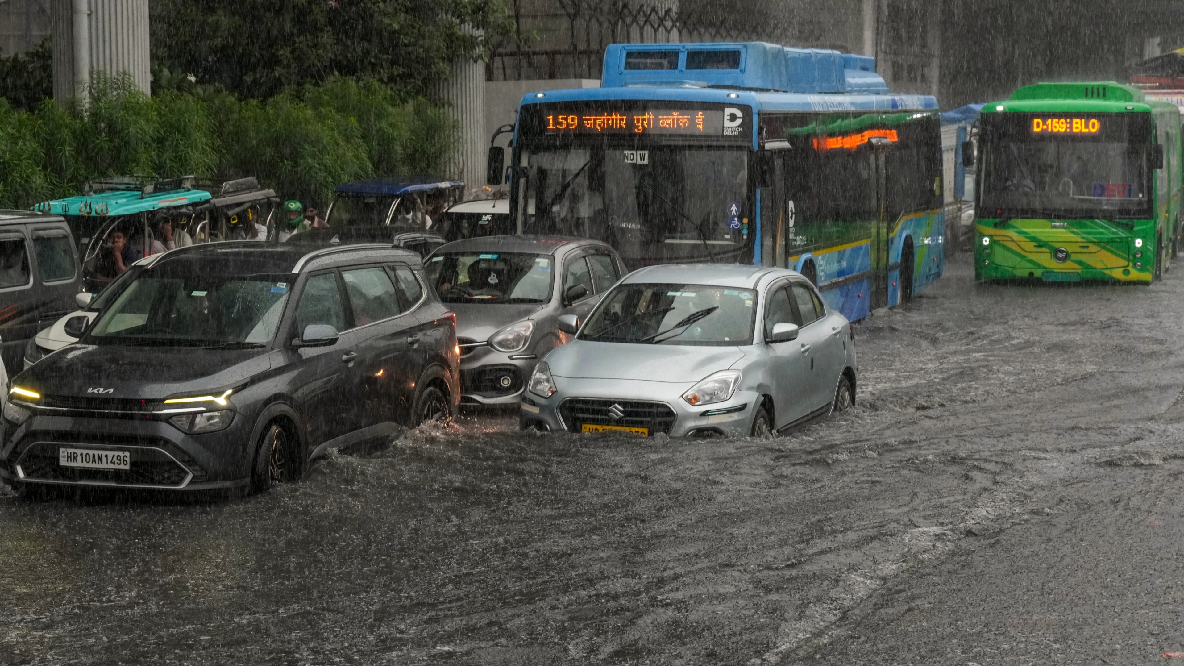 Delhi Rains: Heavy rain brings the city to its knees