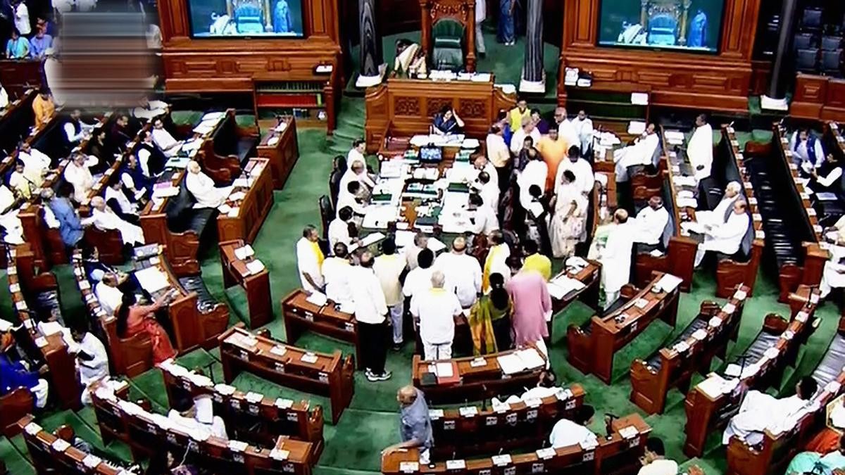 Treasury, opposition benches spar over Manipur issue in Lok Sabha