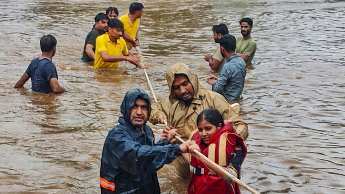 Several rivers in spate in Rajasthan after continuous rain
