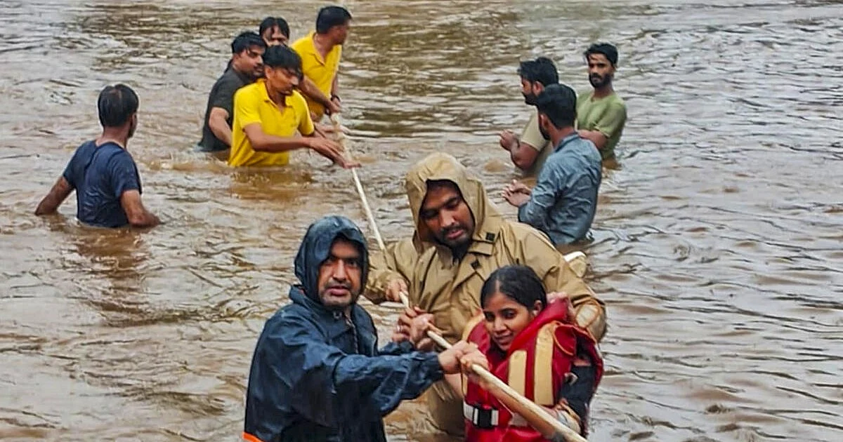 Rajasthan Rains: Rivers Overflow, Dams Opened Amid Flood Alert