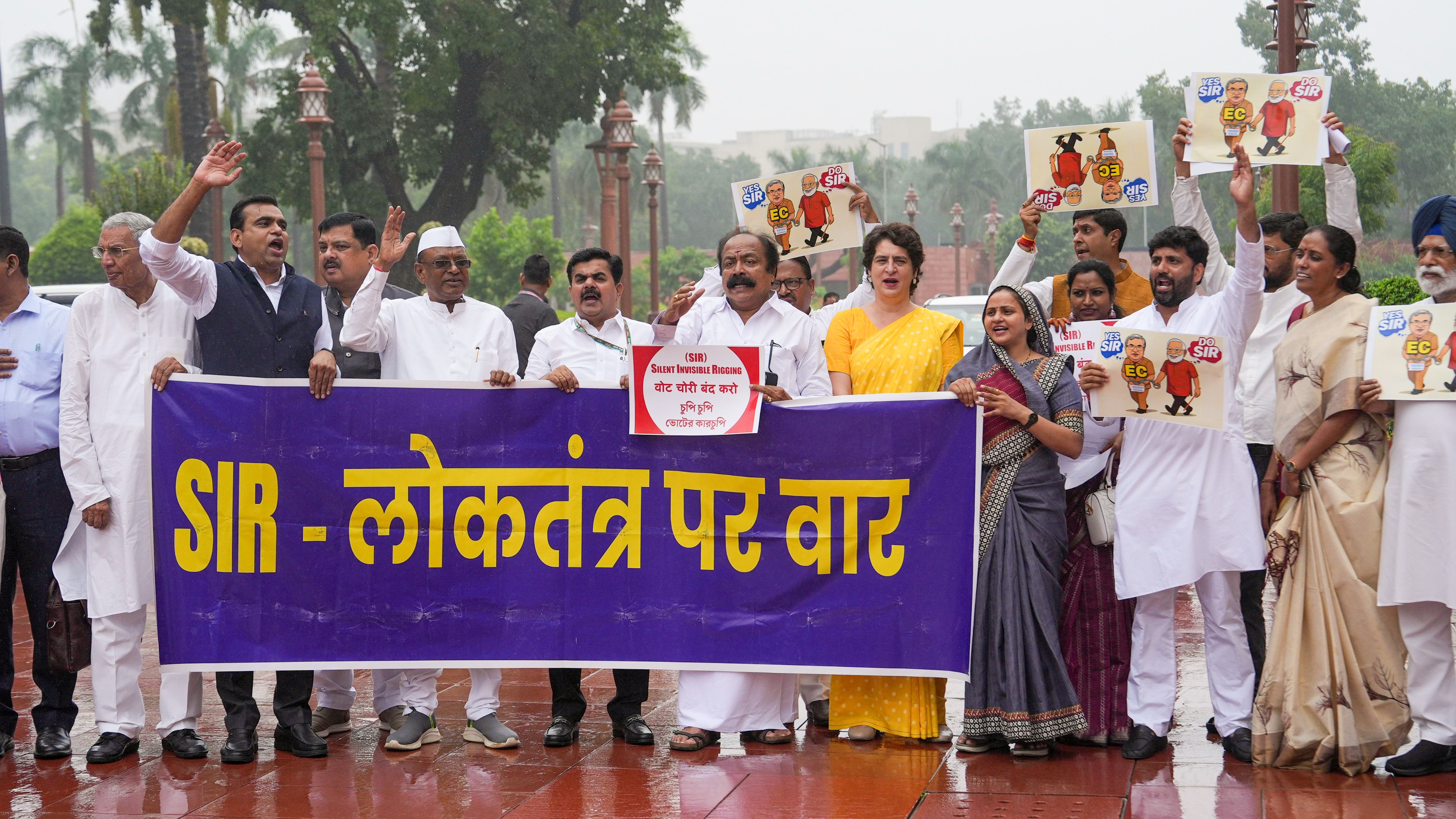 SIR exercise to be called 'vote chori' henceforth, Opposition leaders decide
