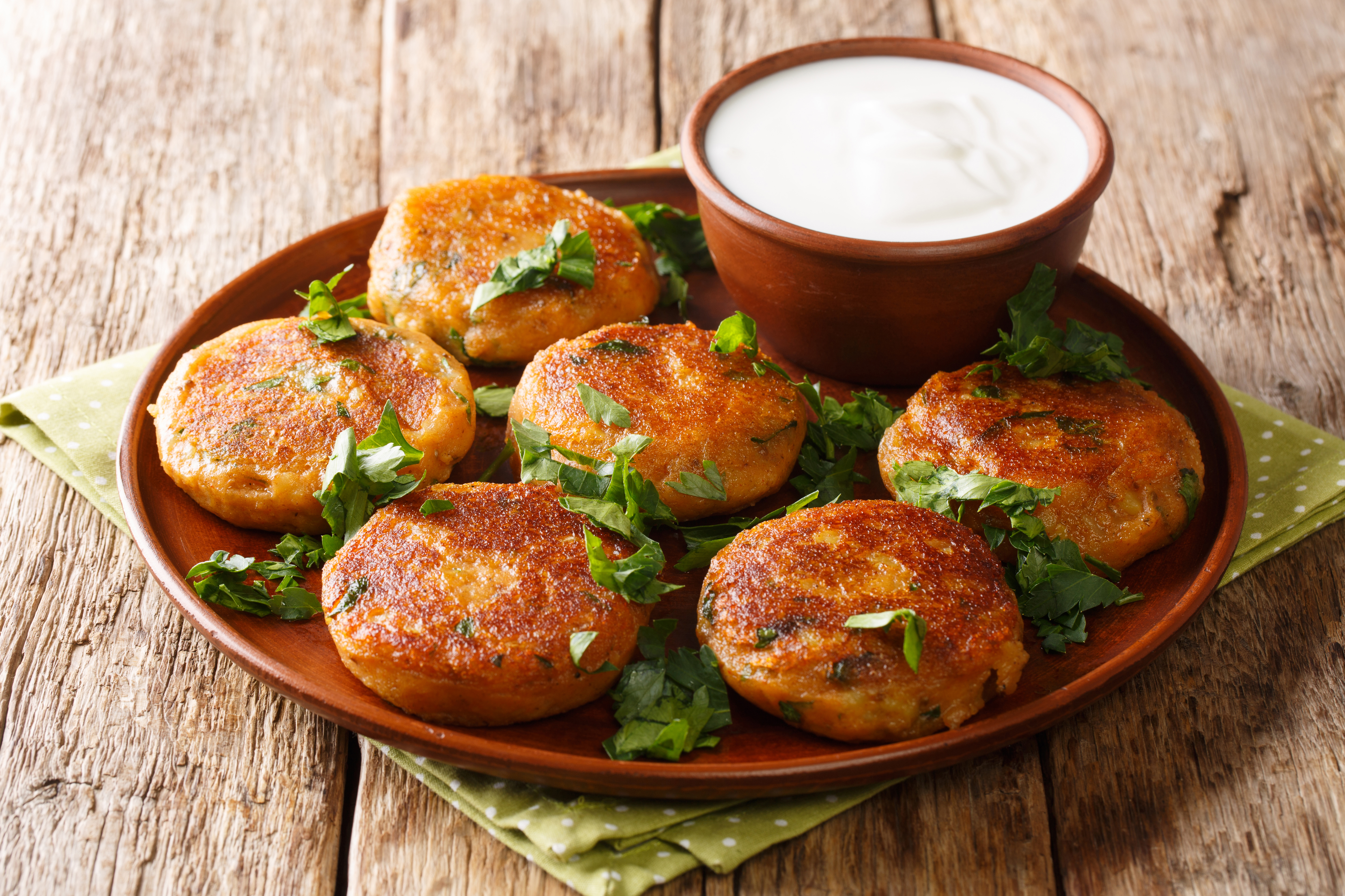 Savoury Aloo Tikki