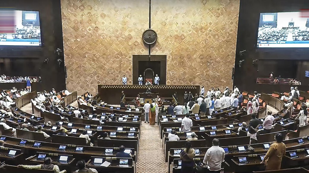 Opposition protests rock Rajya Sabha; proceedings adjourned for the day