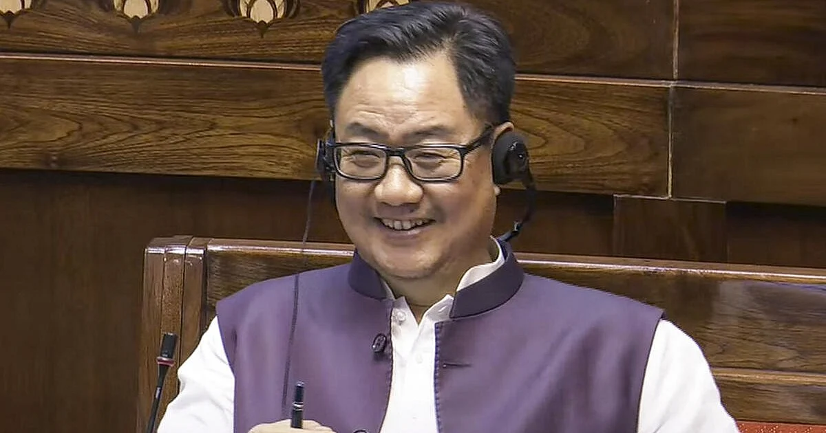 Rijiju Slams Opposition: Govt to Push Key Bills Amid Parliament Disruptions