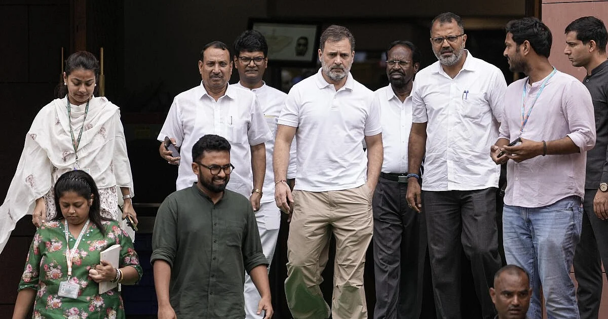 Parliament Row: I.N.D.I.A. Bloc Protests CISF Blockade in Rajya Sabha Over SIR