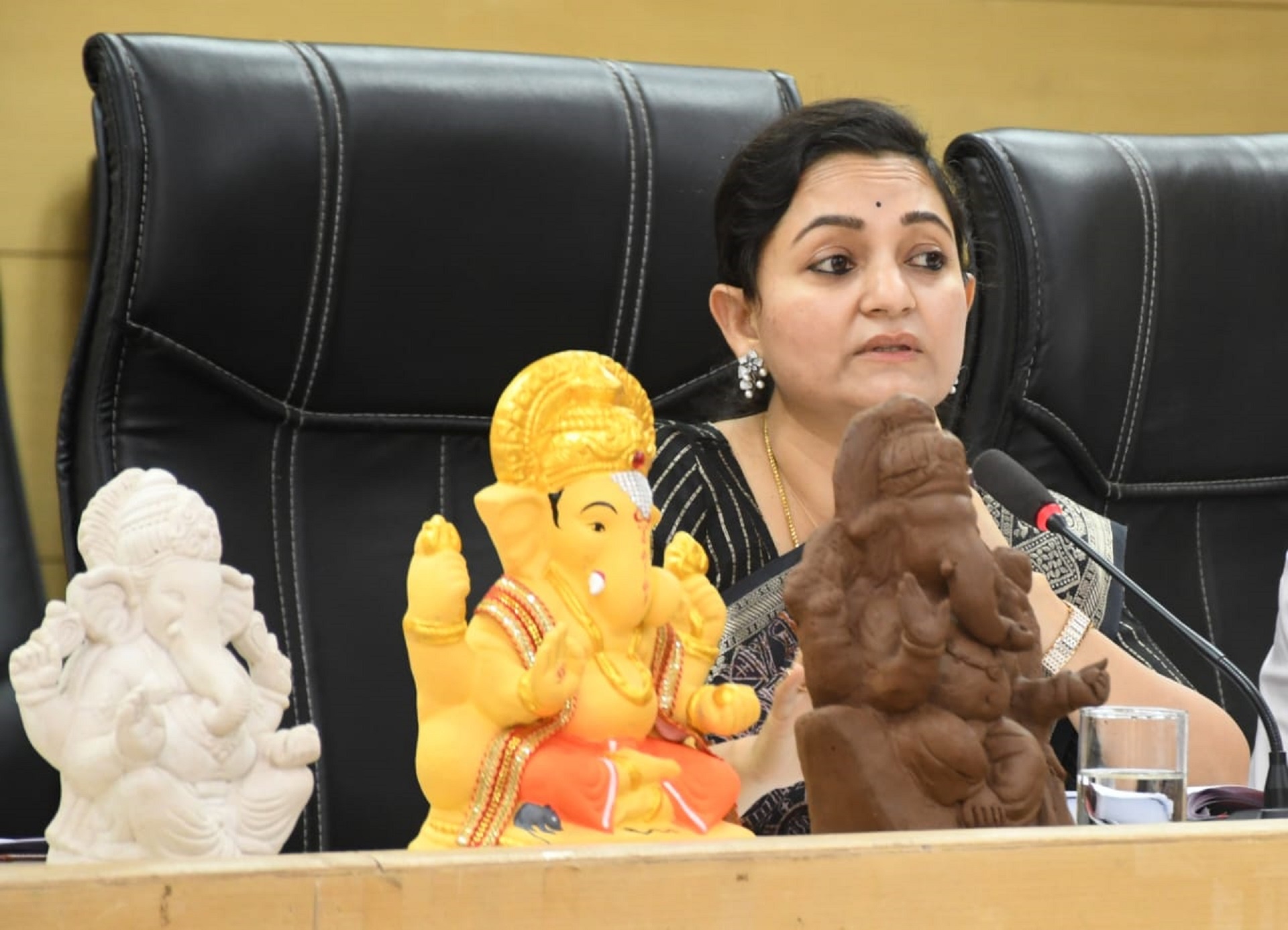 Dist admin gears up to celebrate Ganesha fest in eco-friendly way