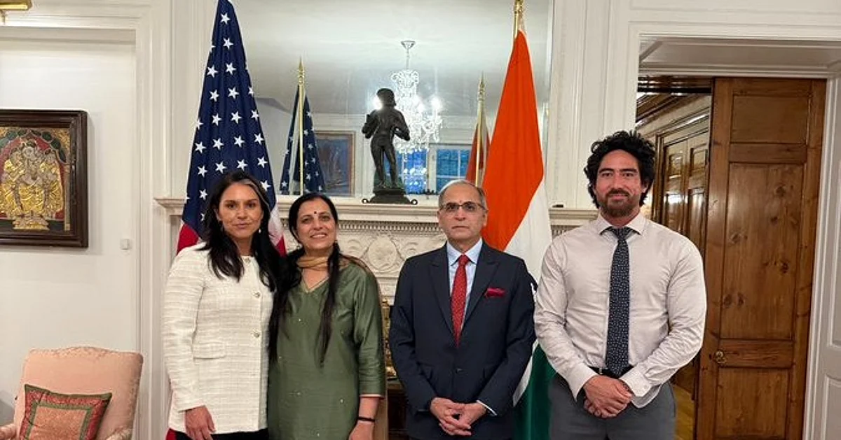 Indian envoy Vinay Kwatra meets US intel chief Tulsi Gabbard to discuss 'mutual interests'