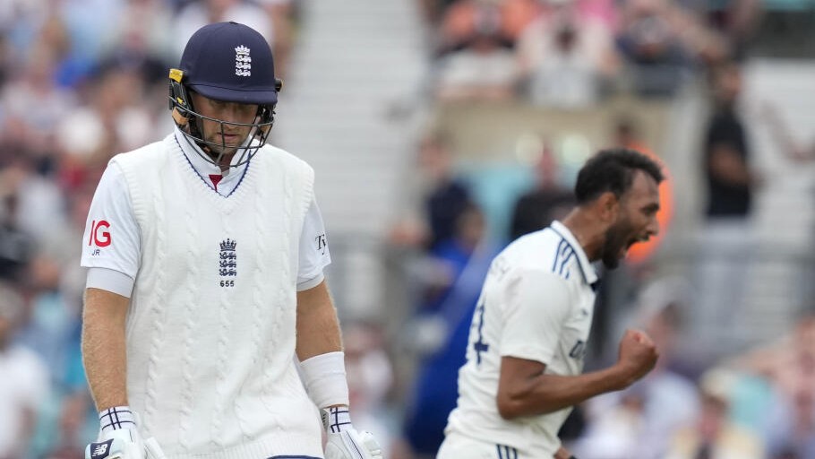 India on brink of famous win despite Root, Brook tons as rain takes game to Day 5