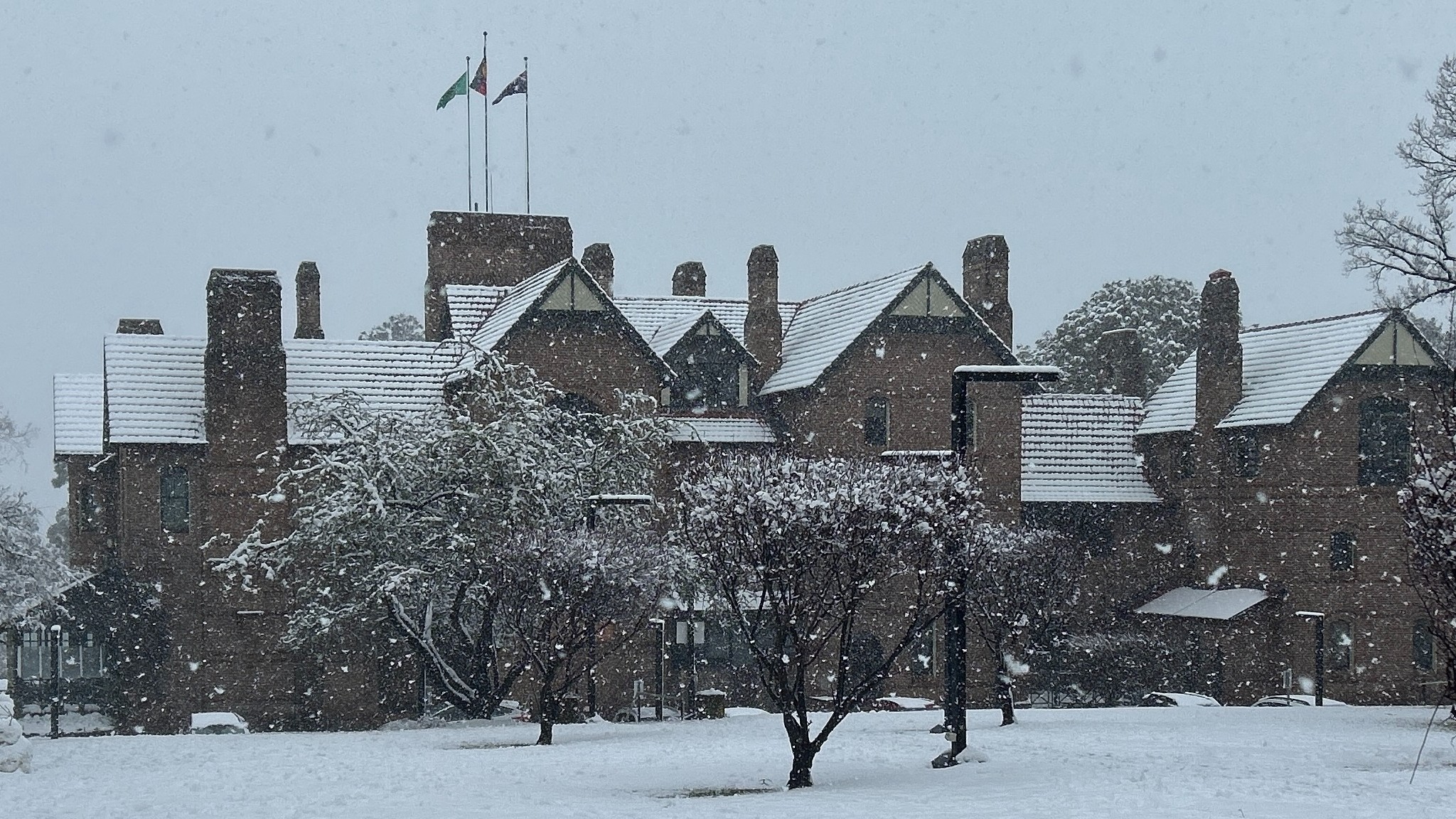 Australian towns blanketed with rare snow in wild weather