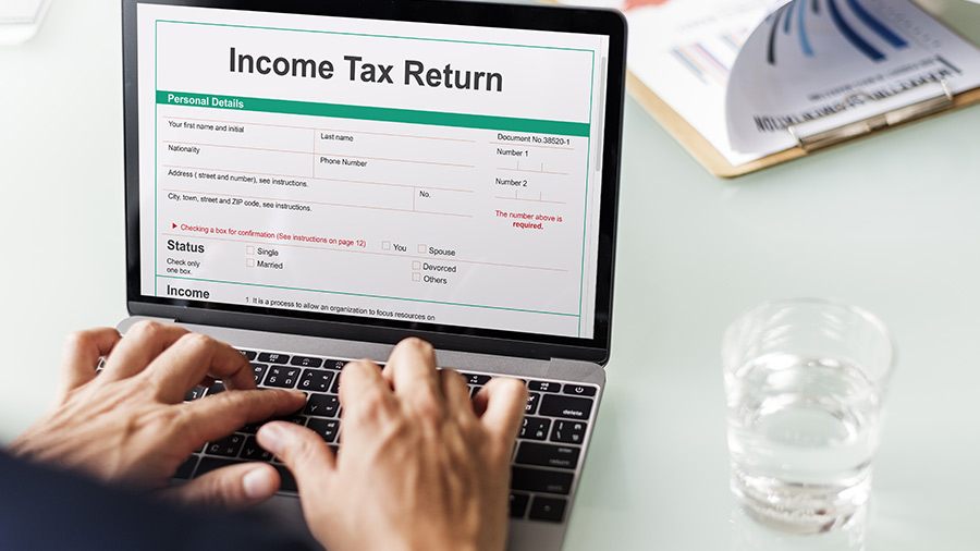 Income Tax return filing:  Ensure you’ve got it all covered