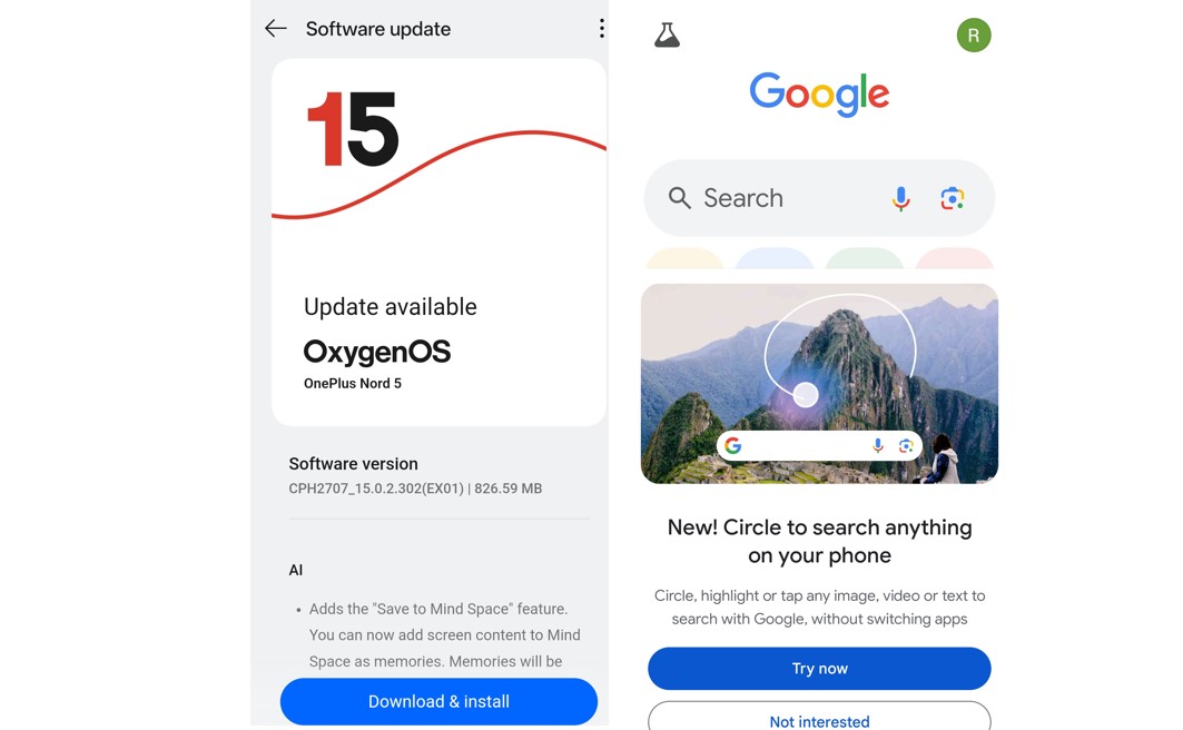 OnePlus Nord 5 supports several generative AI feaures.