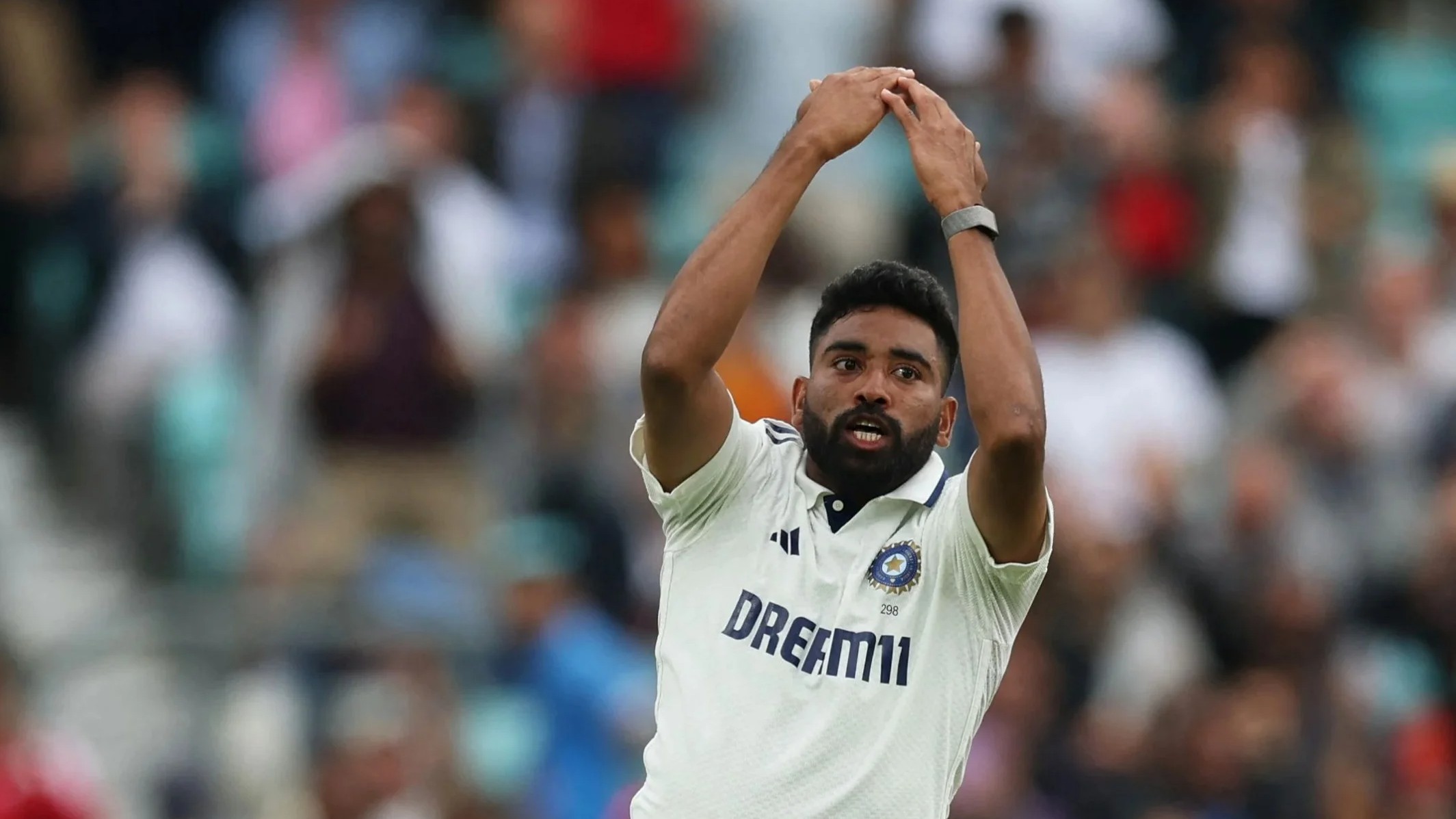 Mohammed Siraj finds inspiration in Cristiano Ronaldo, keeps footballer's photo as phone wallpaper