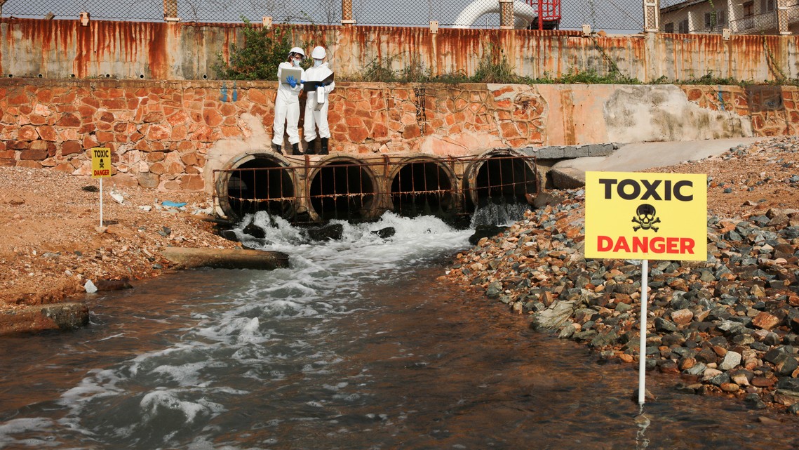 Now, submit complaint for remediation of areas hit by toxic substances