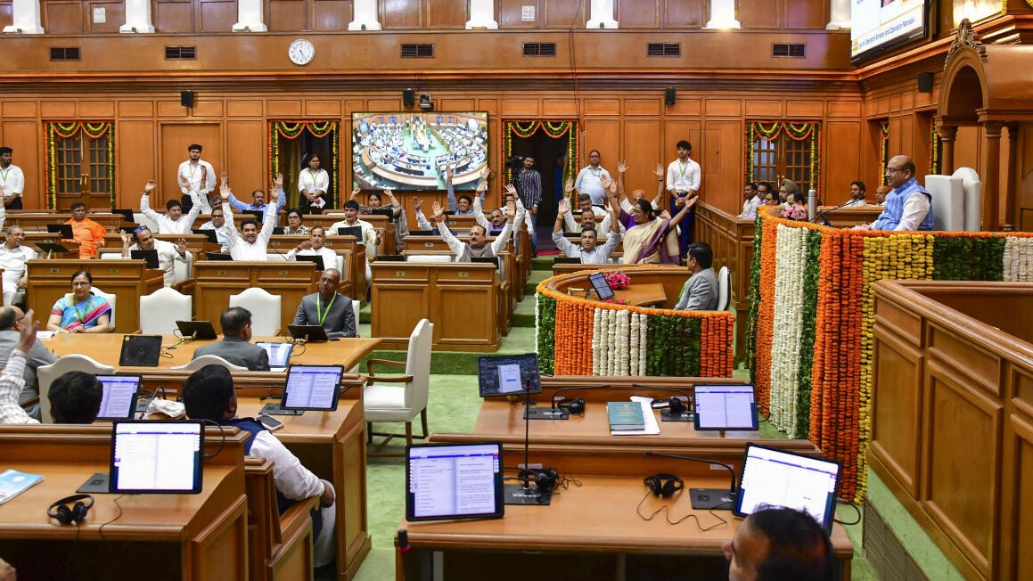 Delhi Assembly: Speaker says British-era 'Phansi-ghar' inaugurated by Kejriwal was tiffin room; BJP, AAP spar