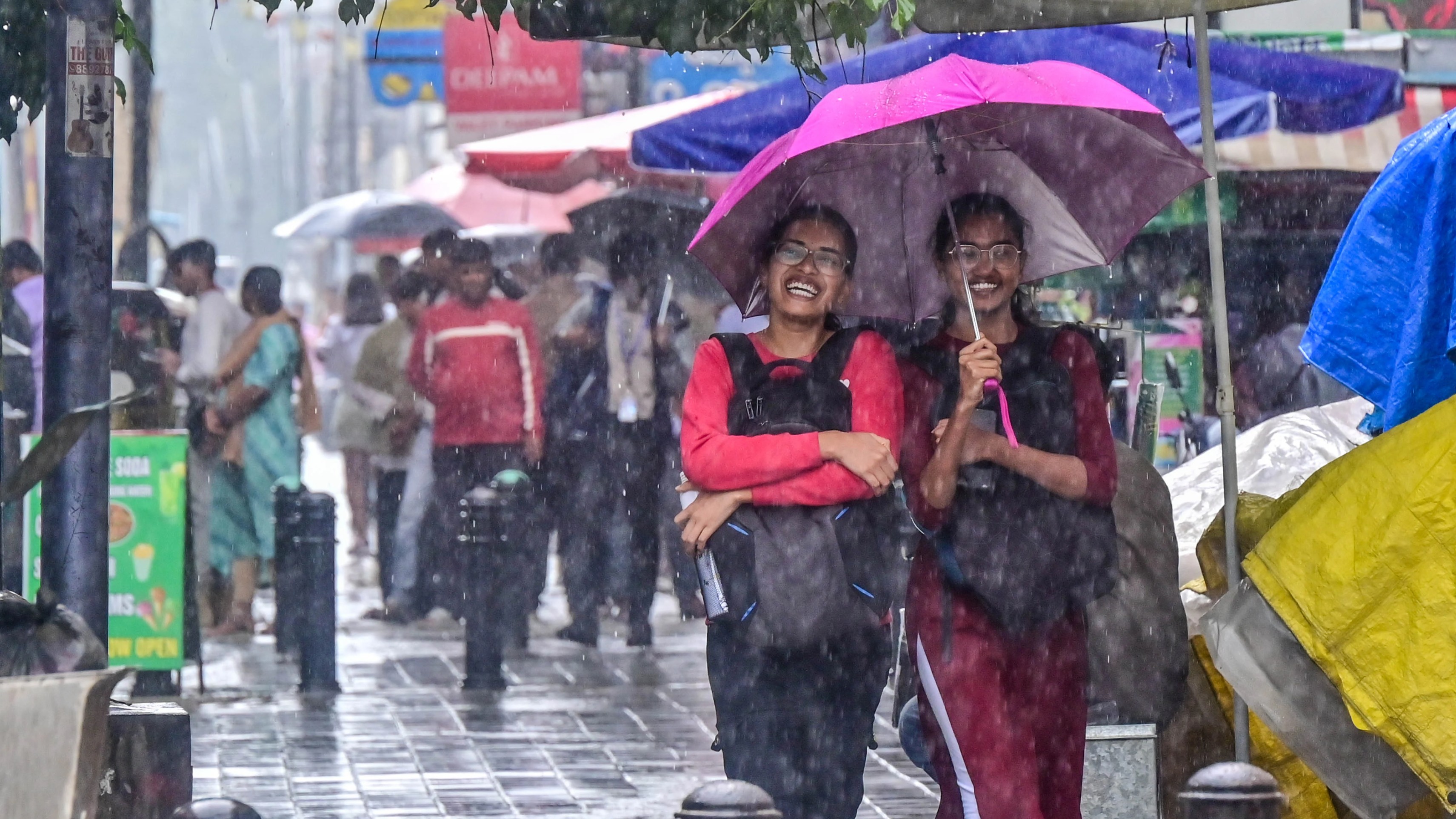 Bengaluru receives light to moderate rainfall for second consecutive day
