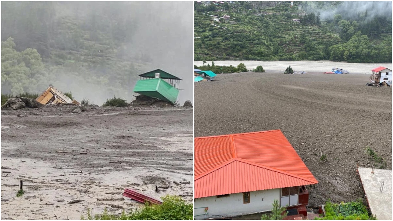 At least five dead, 50 missing as flash flood washes away people, villages in Uttarkashi; NDRF, SDRF teams deployed
