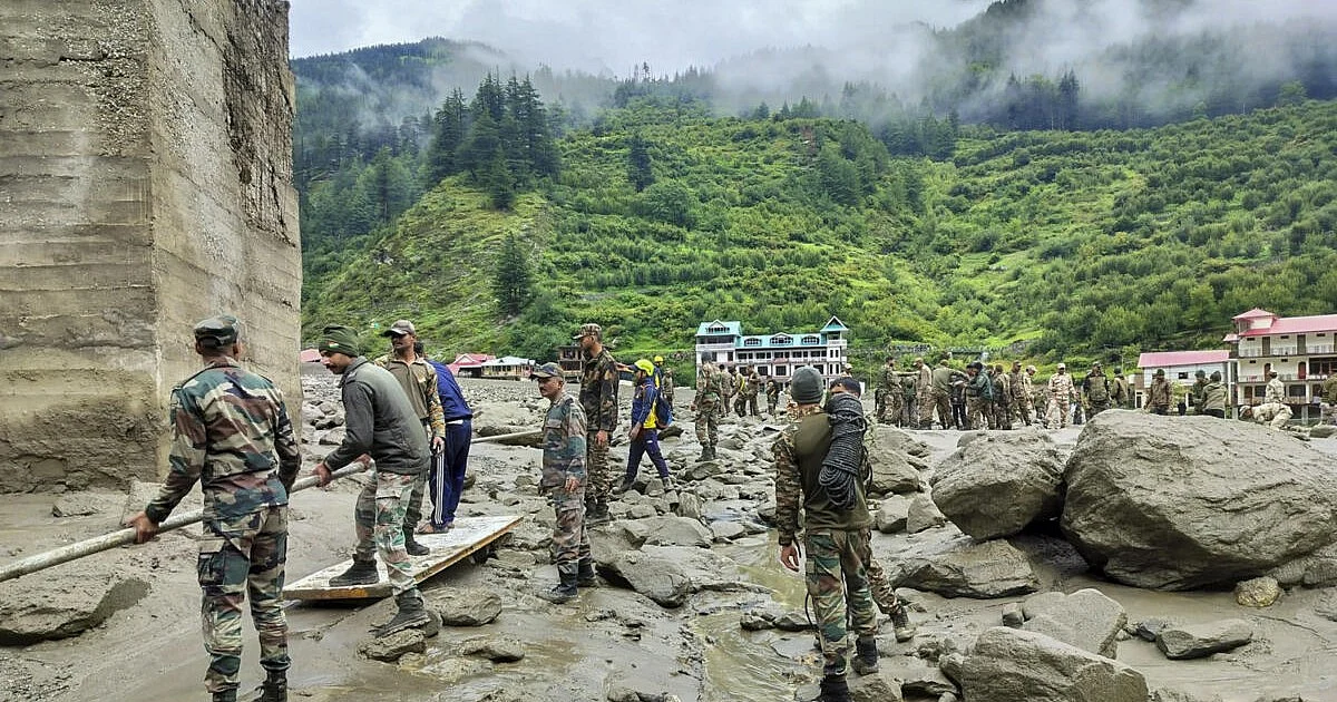 Uttarakhand Cloudburst: 28 Kerala Tourists, Several from Maharashtra Missing in Uttarkashi