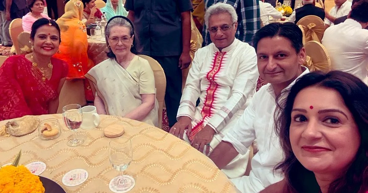Who’s who from political spectrum grace Mahua Moitra, Pinaki Misra’s wedding reception