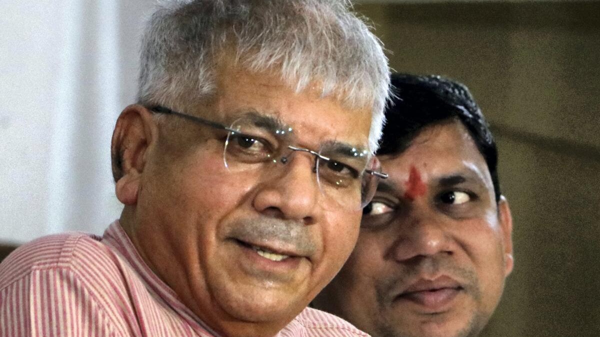 V-P polls: VBA accuses Congress of spreading fake news about Prakash Ambedkar's candidature 