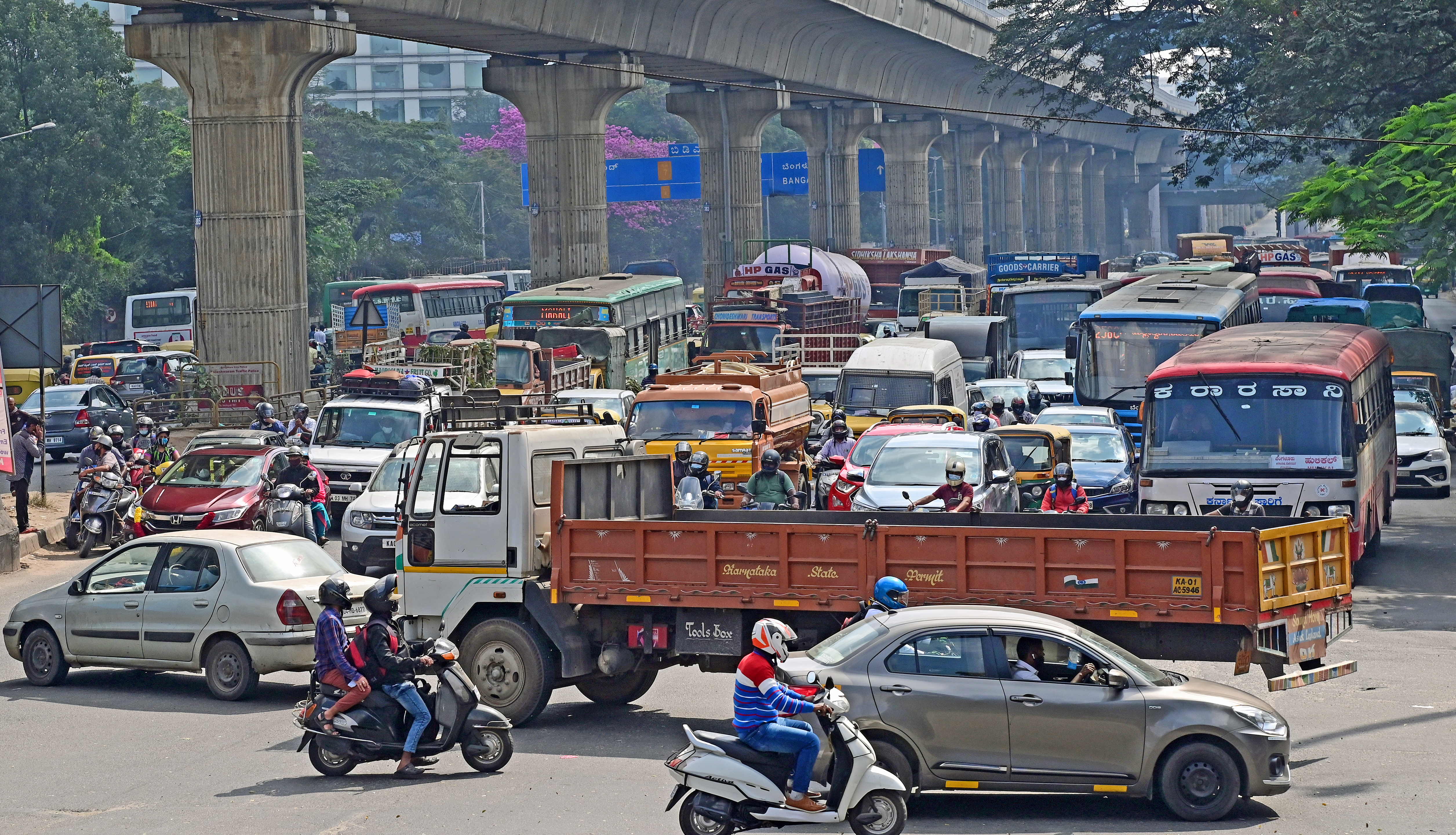 Tunnel road proposed to ease traffic at Goraguntepalya junction