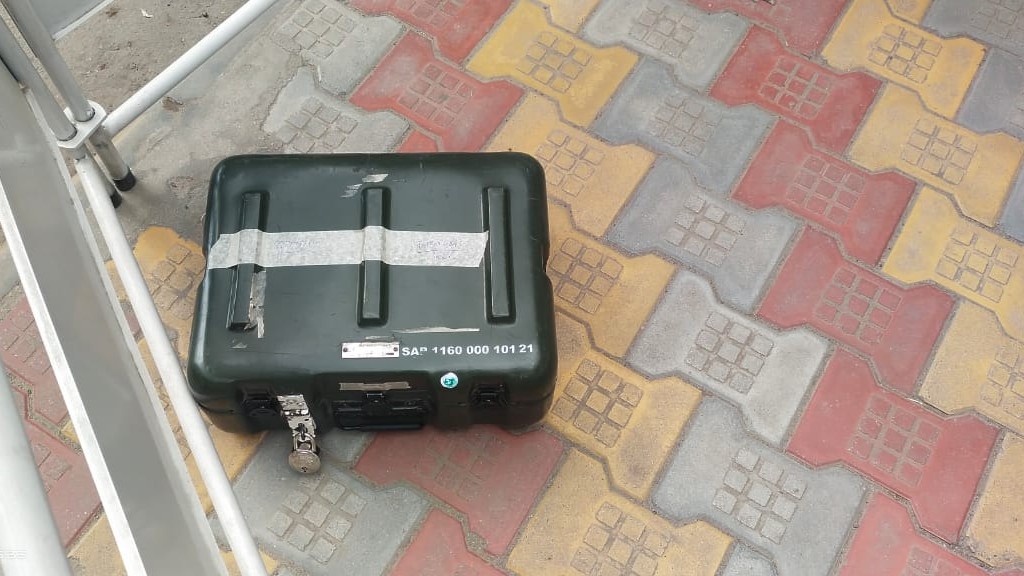 Abandoned toolbox at Bengaluru's KR Puram metro station creates panic