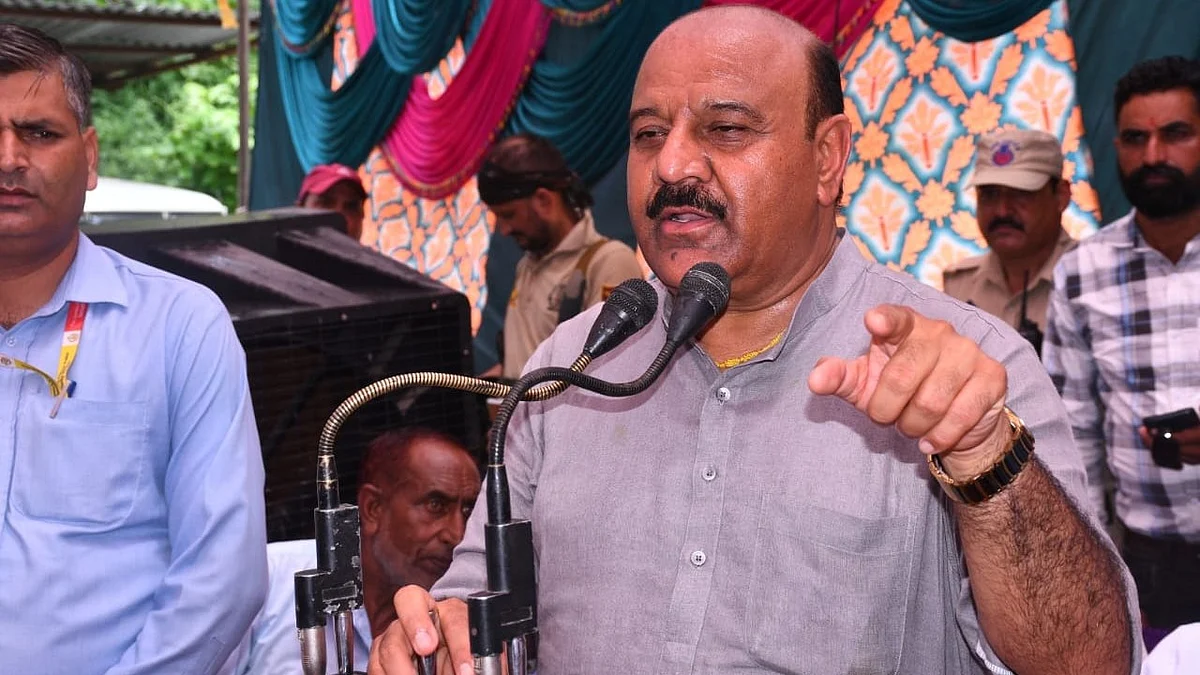 J&K Dy CM Surinder Choudhary Escapes Mishap After Vehicle Brake Failure in Poonch