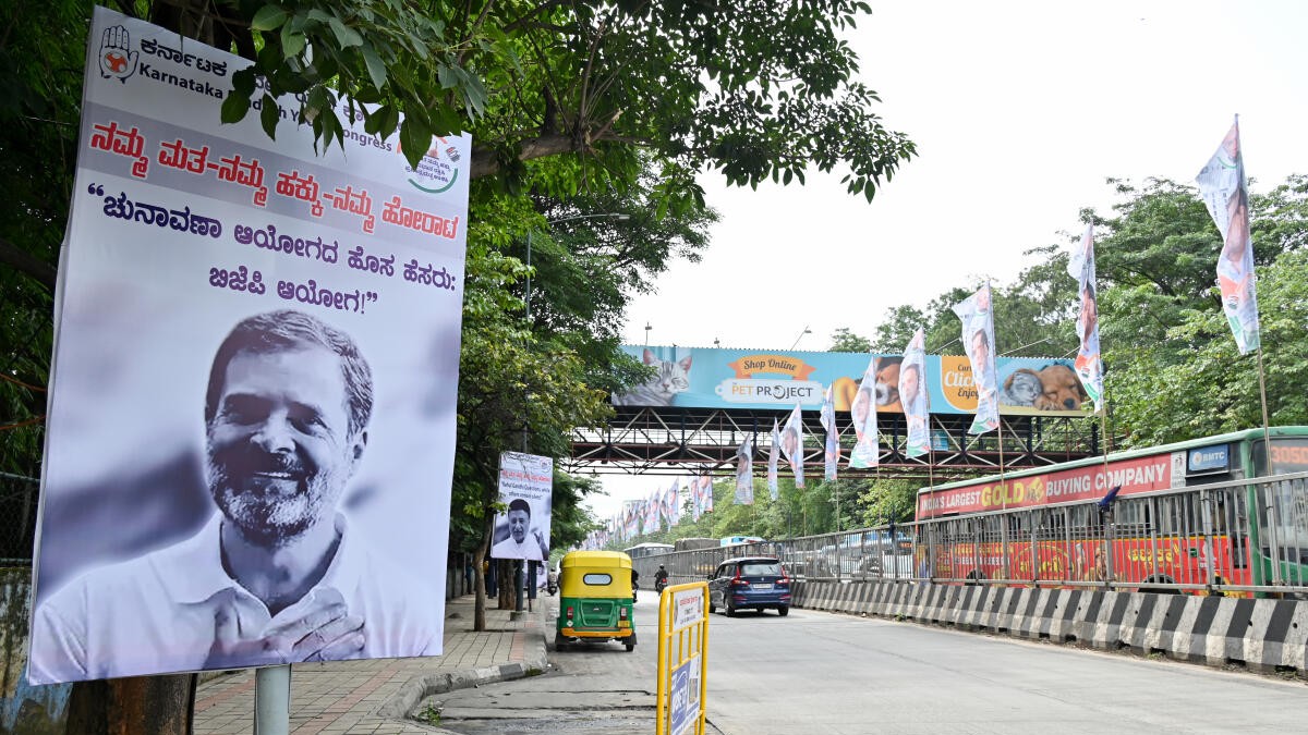 Traffic restrictions in Bengaluru for Rahul Gandhi's 'Vote Theft" rally on August 8