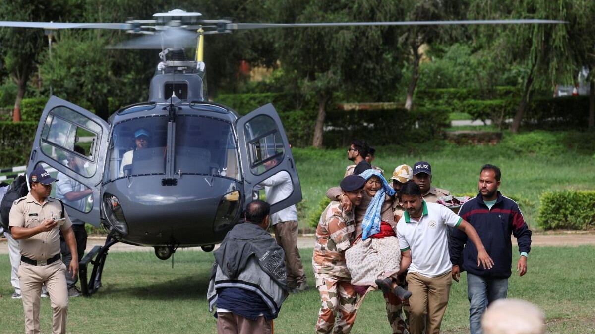 Uttarkashi flood rescue on war footing: 566 more evacuated, dozens still missing
