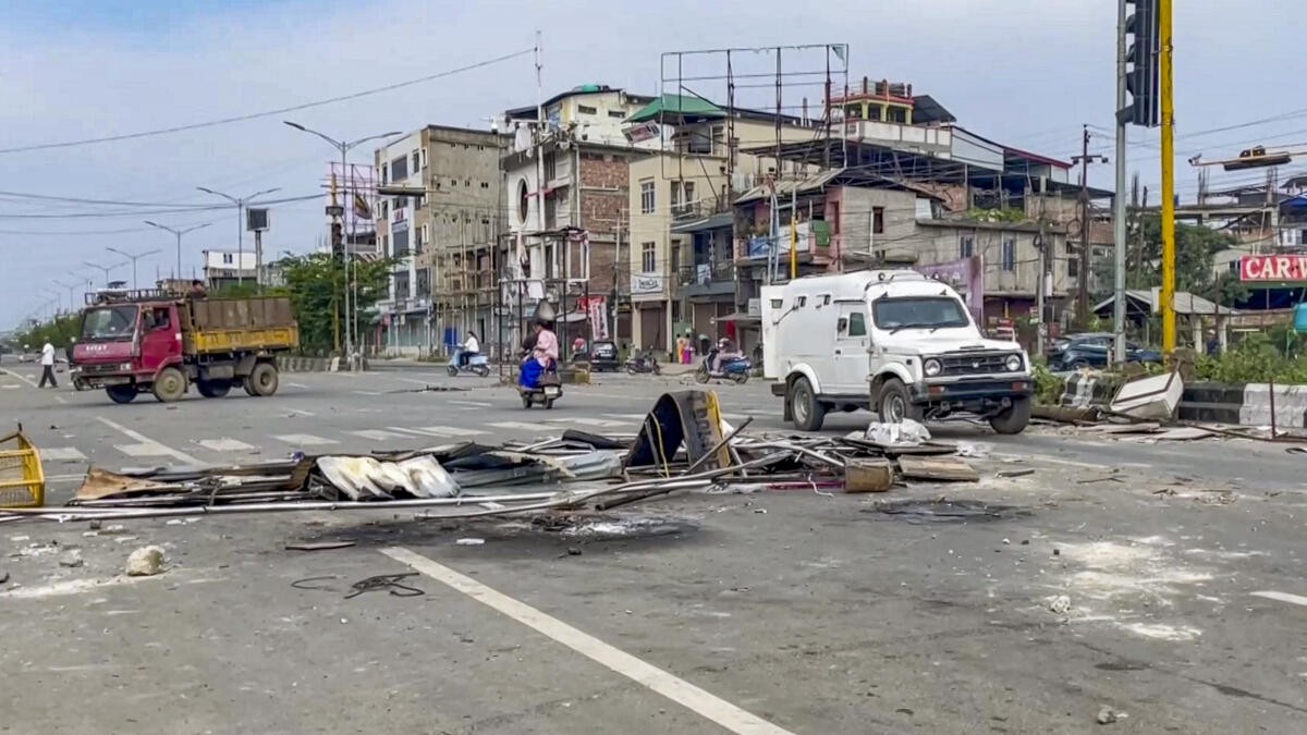 Manipur's Naga body lifts blockade on road 'illegally' constructed by Kukis to avoid Meitei areas