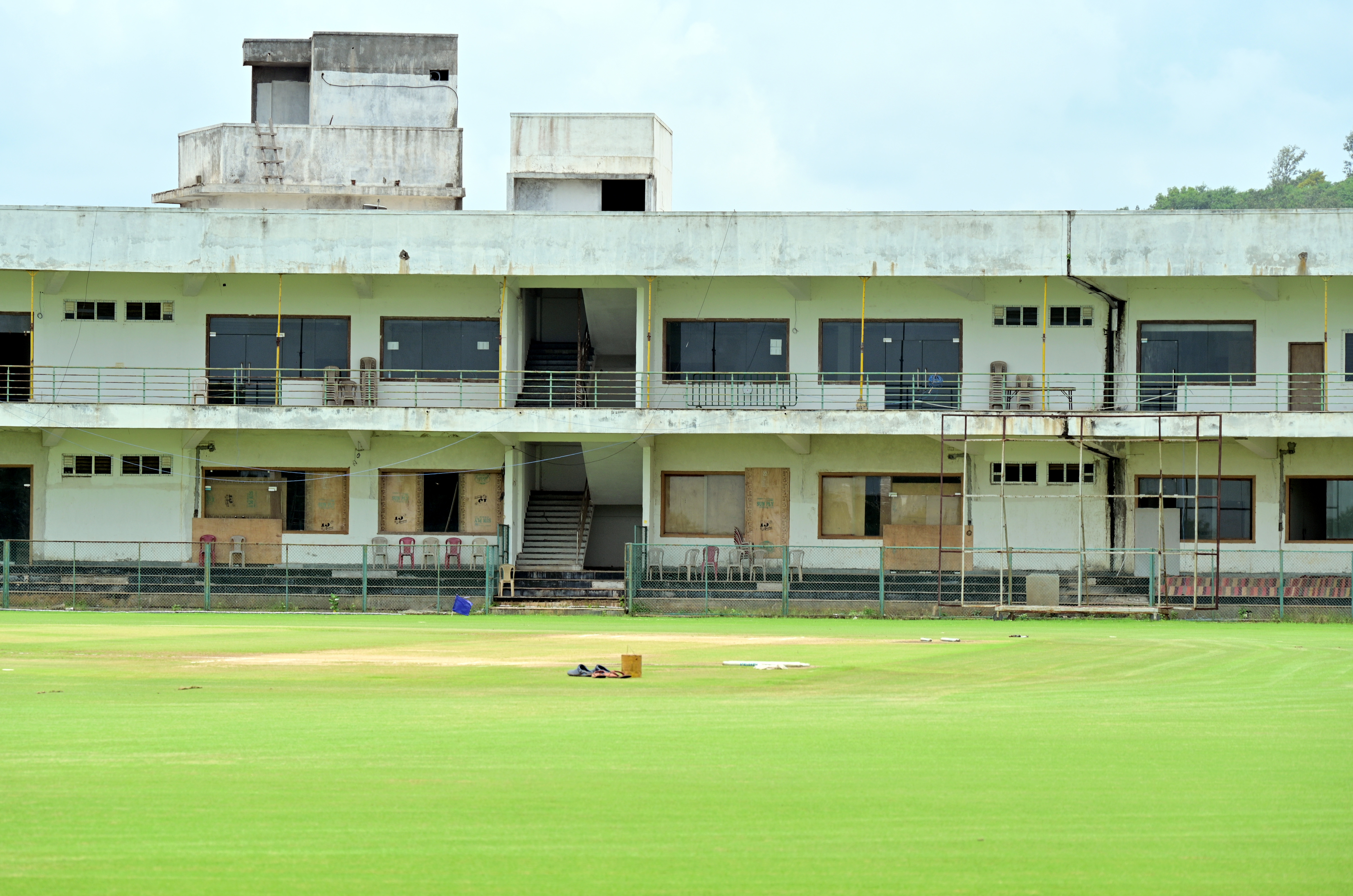 KSCA Stadium in Rajnagar Hubballi. 