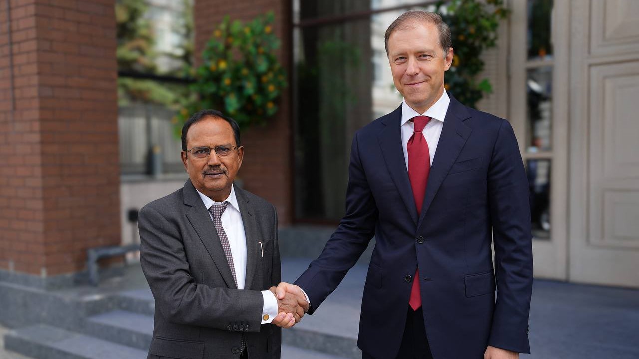 NSA Ajit Doval meets Russia's First Deputy Prime Minister, discusses military-technical ties