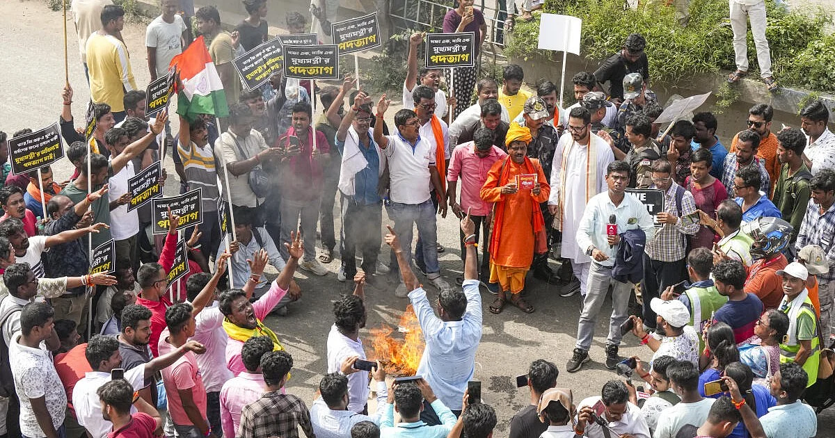 RG Kar Anniversary Clashes: 7 Cases Filed, BJP MLAs Booked in Kolkata
