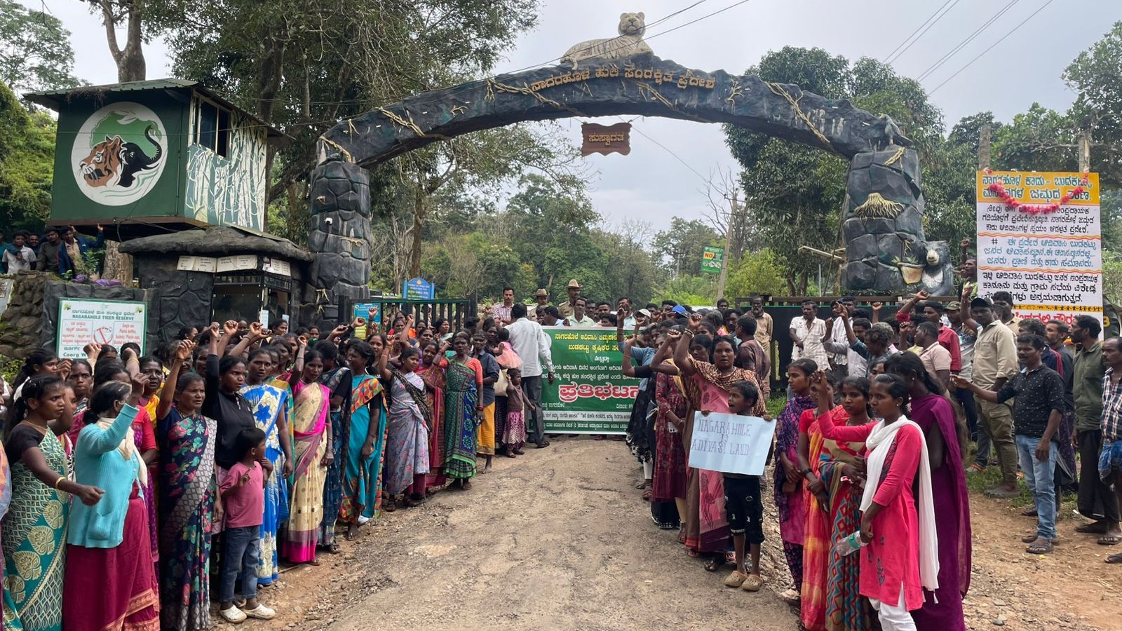 'Forcibly evicted from forest', Jenu Kurubas seek end to oppression