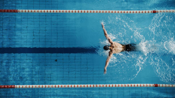Splashing into the right stroke