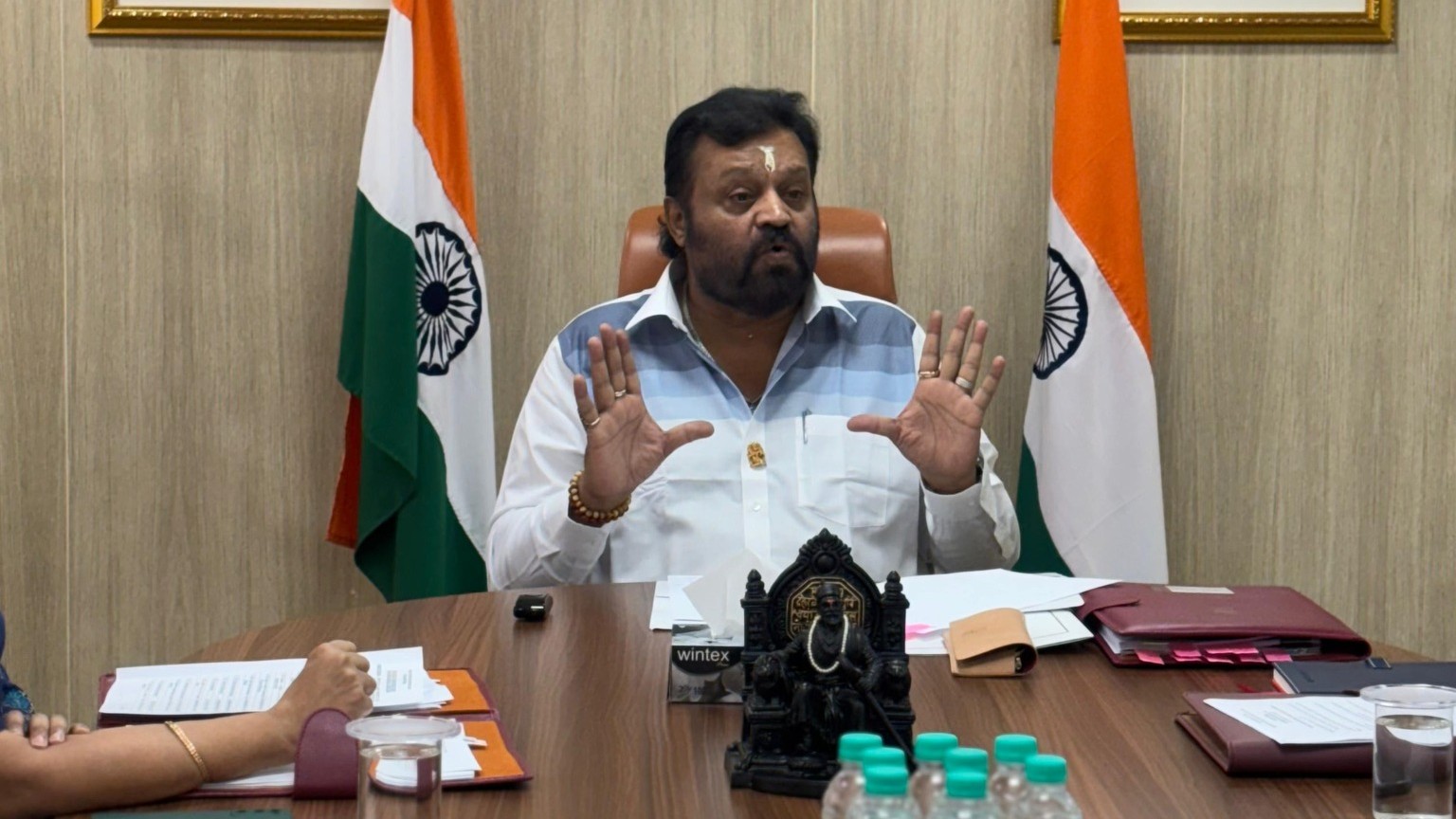 Union Minister Suresh Gopi counters allegations of reported absence with social media post