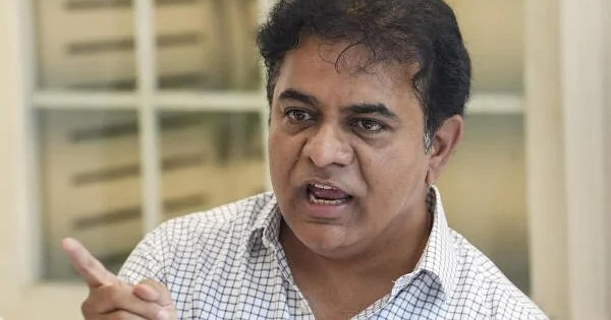 Sanjay Rama Defamation Row: K T Rama Rao Sends Legal Notice to Union Minister ...
