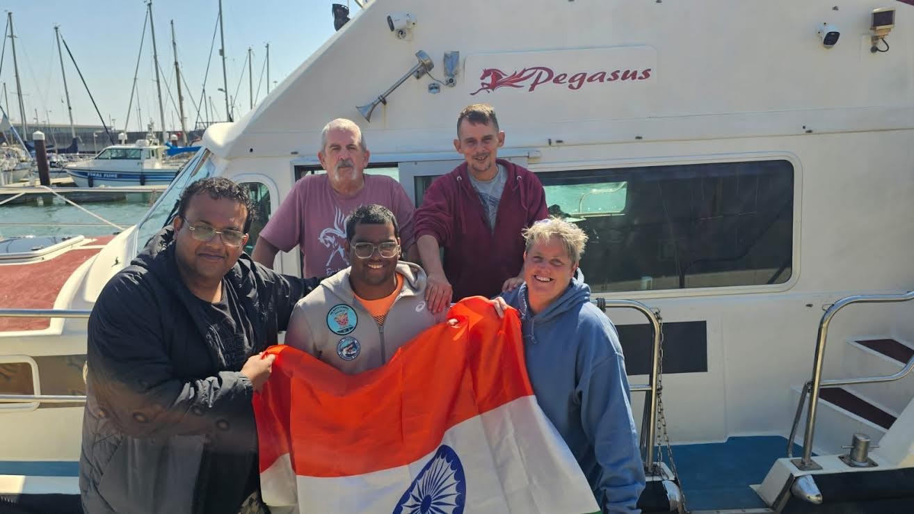 Navi Mumbai boy crosses English Channel