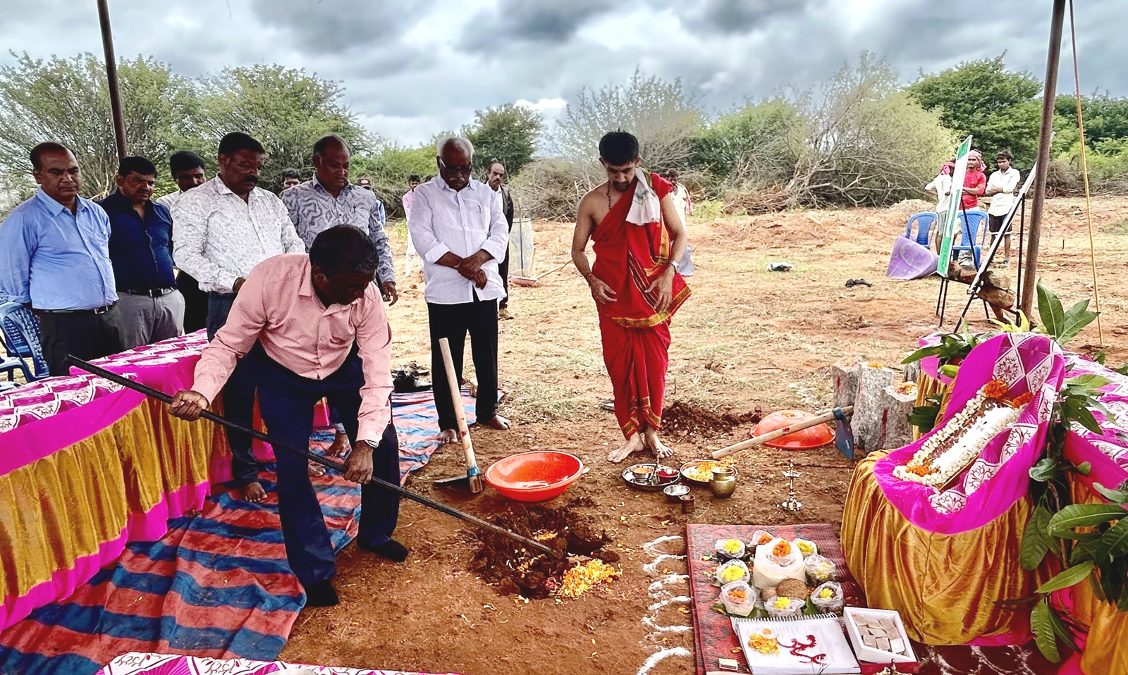 Foundation stone laid for IISc staff housing complex
